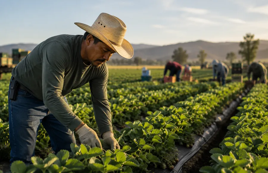 Visa H-2A para trabajo agrícola temporal