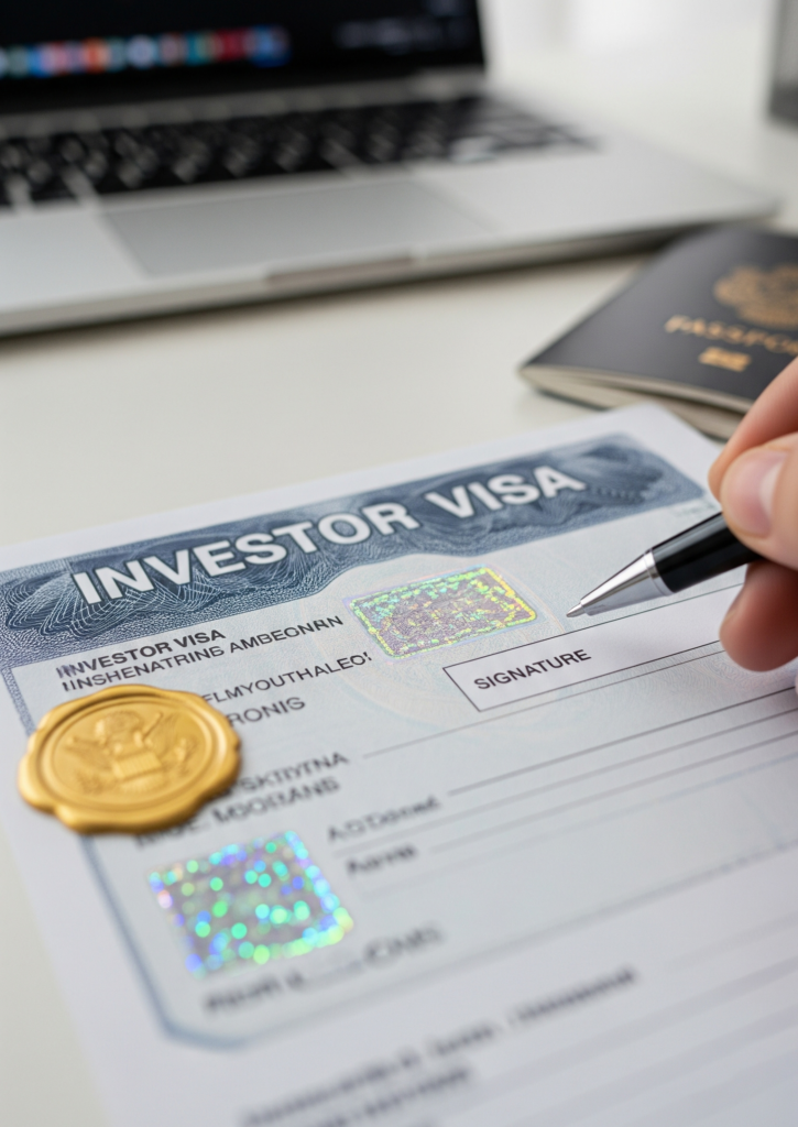 visa de inversionista 2025
