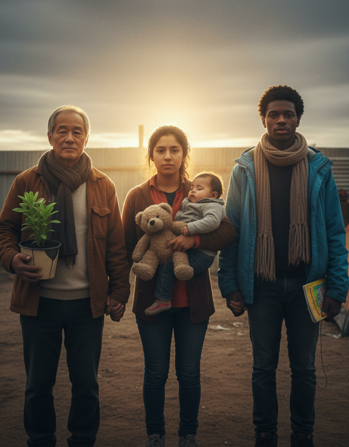 Historias de migrantes afectados