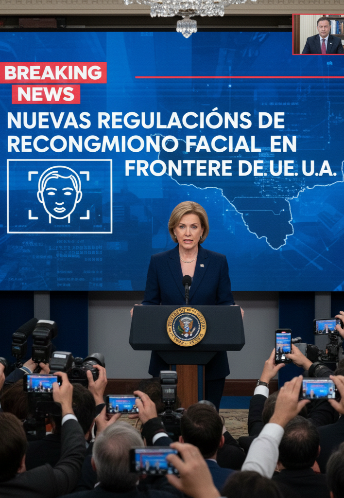 Nuevas regulaciones de reconocimiento facial en la frontera de EE. UU.