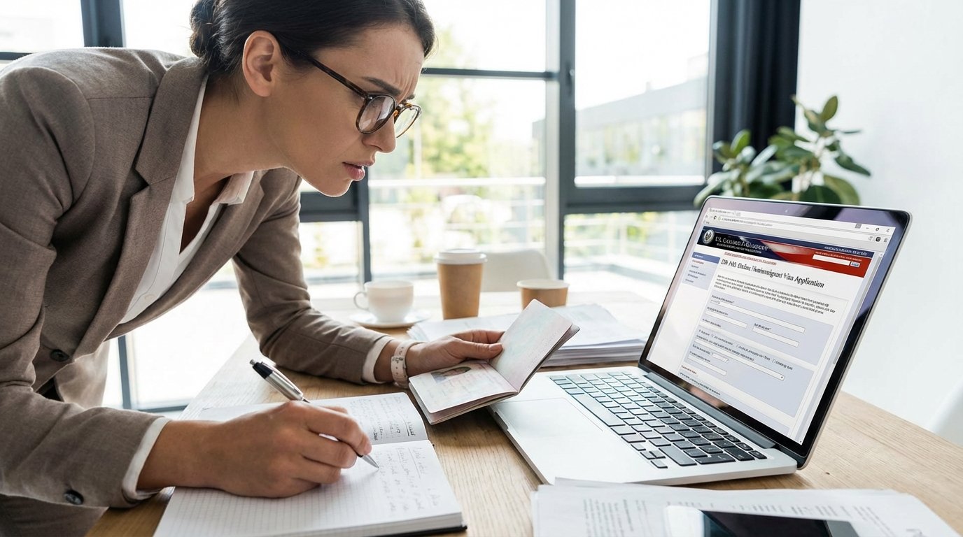 errores comunes al llenar ds160 visa americana